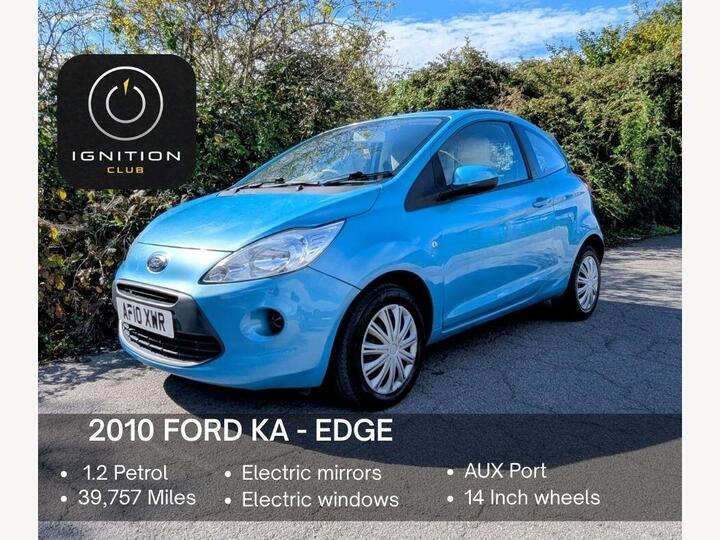Ford Ka 1.2 Edge Euro 4 3dr