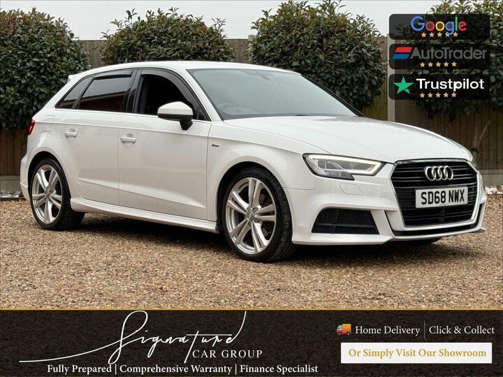 Audi A3 1.0 TFSI 30 S Line Sportback S Tronic Euro 6 (s/s) 5dr