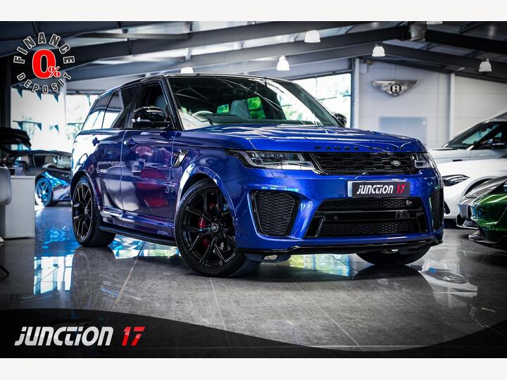 Land Rover Range Rover Sport 5.0 P575 V8 SVR Auto 4WD Euro 6 (s/s) 5dr Land Rover Range Rover Sport 5.0 P575 V8 SVR Auto 4WD Euro 6 (s/s) 5dr