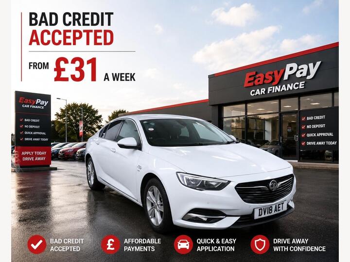 Vauxhall Insignia 1.6 Turbo D BlueInjection SRi Nav Grand Sport Euro 6 (s/s) 5dr
