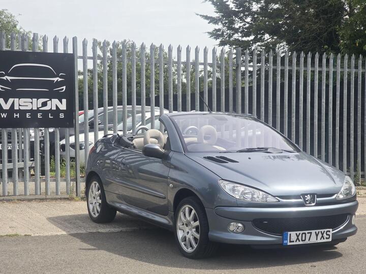 Peugeot 206 CC 2.0 16v Allure 2dr
