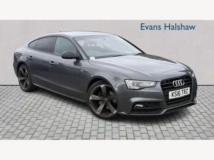 Audi A5 SPORTBACK SPECIAL EDITIONS 2.0 TDI Black Edition Plus Sportback Multitronic Euro 6 (s/s) 5dr