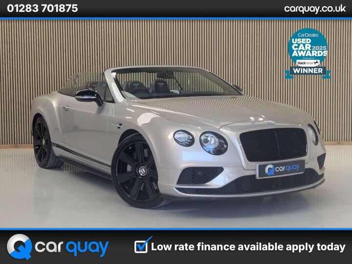 Bentley CONTINENTAL 4.0 V8 GTC S Auto 4WD Euro 6 2dr
