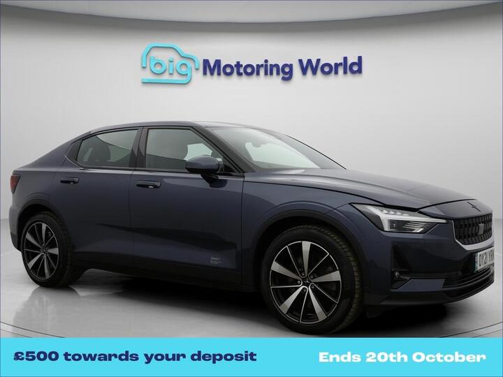 Polestar Polestar 2 Dual Motor 78kWh Long Range Plus Pilot Fastback Auto 4WDE 5dr
