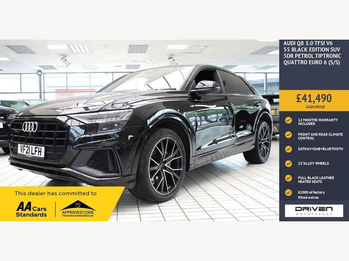 Audi Q8 3.0 TFSI V6 55 Black Edition Tiptronic Quattro Euro 6 (s/s) 5dr