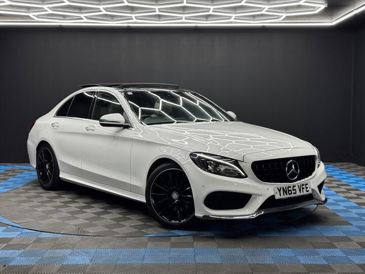 Mercedes-Benz C Class 1.6 C200d AMG Line (Premium) G-Tronic+ Euro 6 (s/s) 4dr