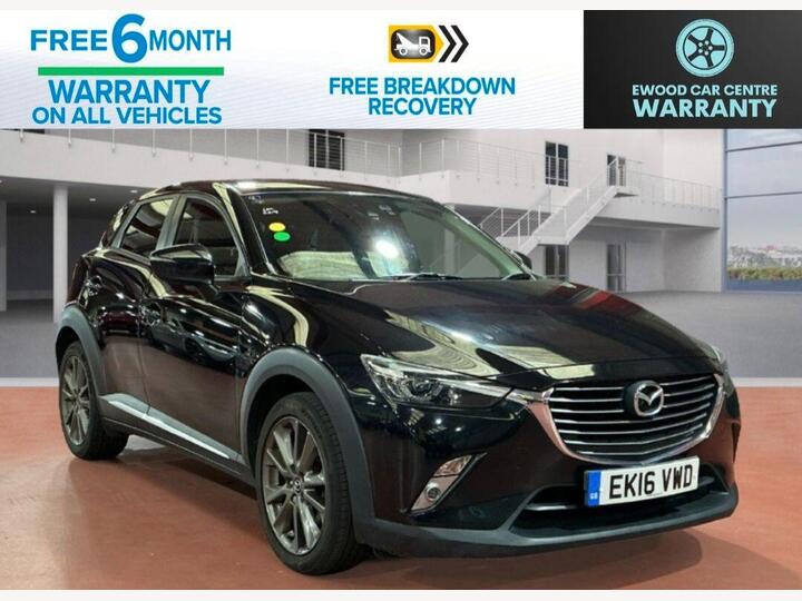 Mazda CX-3 2.0 SKYACTIV-G Sport Nav Auto Euro 6 (s/s) 5dr