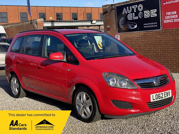 Vauxhall Zafira 1.6 16V Exclusiv Euro 5 5dr