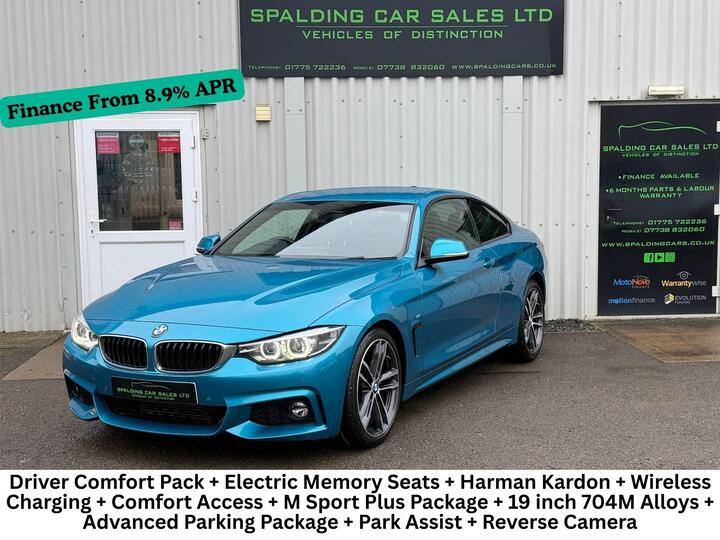BMW 4 Series 2.0 420d M Sport Auto Euro 6 (s/s) 2dr