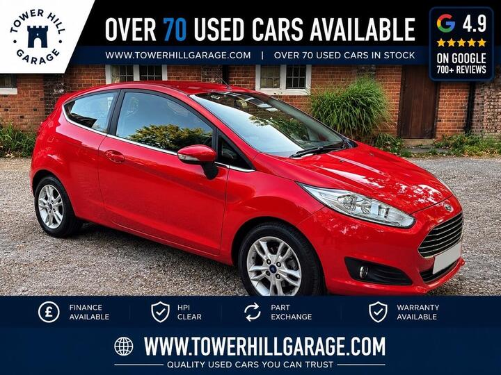 Ford Fiesta 1.25 Zetec Euro 6 3dr