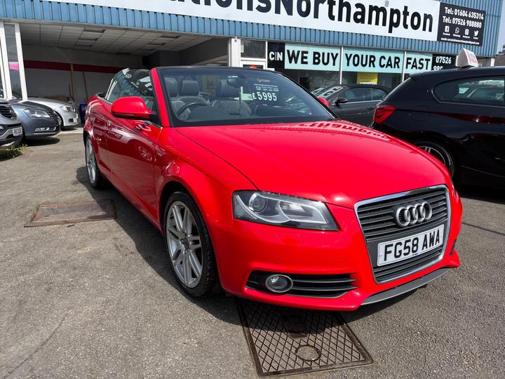 Audi A3 Cabriolet 2.0 TDI S Line S Tronic Euro 4 2dr