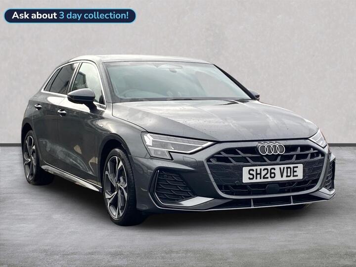 Audi A3 1.5 TFSIe 17.9kWh S Line Sportback S Tronic Euro 6 (s/s) 5dr