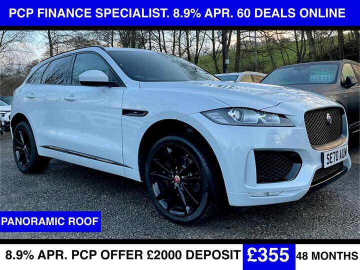 Jaguar F-PACE 2.0 D180 Chequered Flag Auto AWD Euro 6 (s/s) 5dr