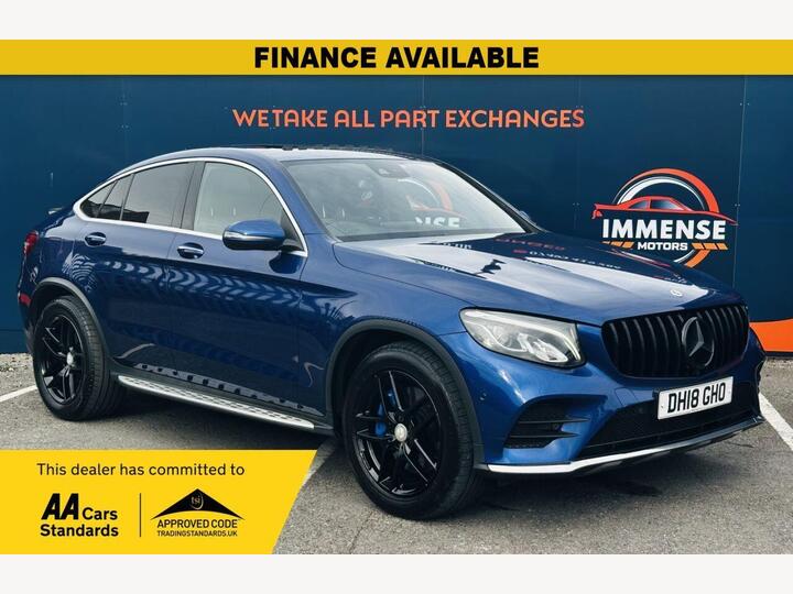 Mercedes-Benz GLC 3.0 GLC350d V6 AMG Line (Premium Plus) Coupe G-Tronic+ 4MATIC Euro 6 (s/s) 5dr