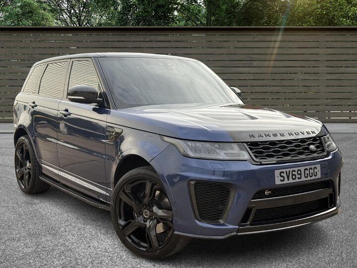 Land Rover Range Rover Sport 5.0 P575 V8 SVR Auto 4WD Euro 6 (s/s) 5dr Land Rover Range Rover Sport 5.0 P575 V8 SVR Auto 4WD Euro 6 (s/s) 5dr