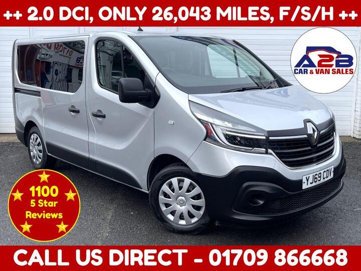Renault TRAFIC 2.0 DCi ENERGY 28 Business Panel Van 5dr WAV Diesel Manual SWB Standard Roof (120 Ps) ++ WHEELCHAIR ACCESS VEHICLE ++ DRIVE AWAY TODAY ++ ++ PERFECT F