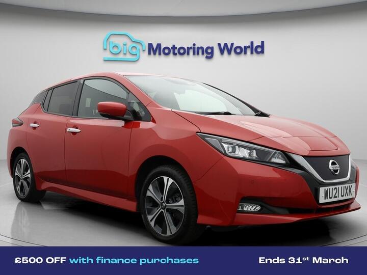 Nissan Leaf 62kWh E+ Tekna Auto 5dr Nissan Leaf 62kWh E+ Tekna Auto 5dr