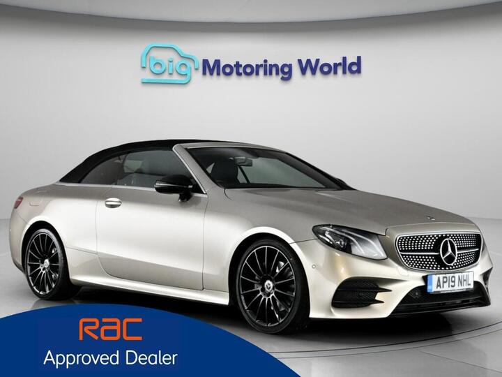 Mercedes-Benz E Class 2.0 E220d AMG Line Cabriolet G-Tronic+ Euro 6 (s/s) 2dr
