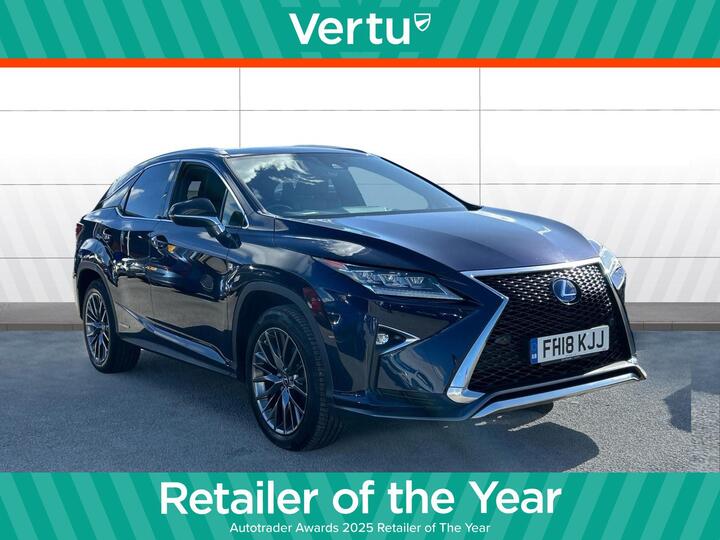 Lexus RX 3.5 450h V6 F Sport CVT 4WD Euro 6 (s/s) 5dr