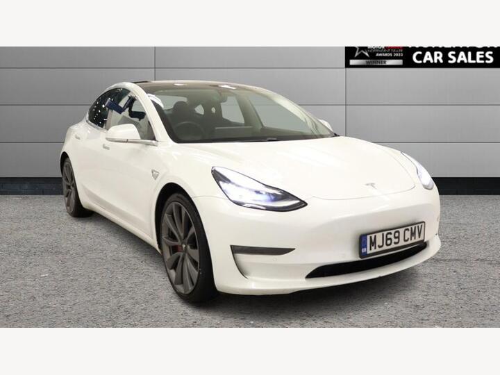 Tesla Model 3 (Dual Motor) Performance Auto 4WDE 4dr (Performance Upgrade)