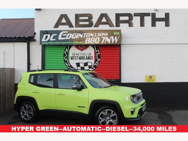Jeep RENEGADE 1.6 MultiJetII Limited DDCT Euro 6 (s/s) 5dr