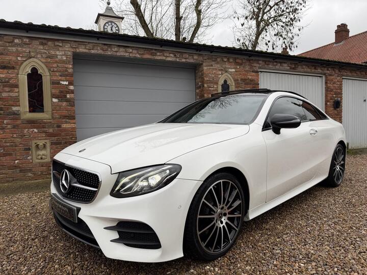 Mercedes-Benz E CLASS 2.0 E220d AMG Line (Premium) G-Tronic+ Euro 6 (s/s) 2dr Mercedes-Benz E CLASS 2.0 E220d AMG Line (Premium) G-Tronic+ Euro 6 (s/s) 2dr