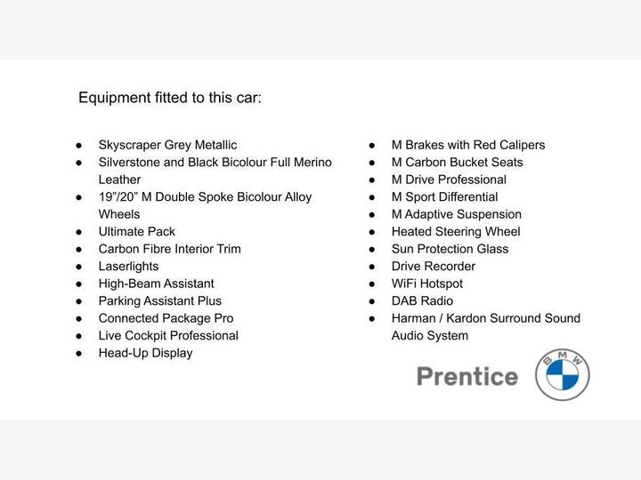 BMW M4 Competition 3.0 BiTurbo Competition Steptronic M XDrive Euro 6 (s/s) 2dr