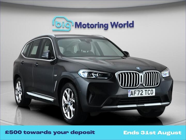 BMW X3 2.0 30e 12kWh XLine Auto XDrive Euro 6 (s/s) 5dr