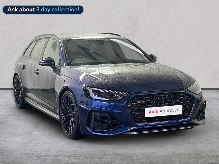 Audi RS4 2.9 TFSI V6 Carbon Black Tiptronic Quattro Euro 6 (s/s) 5dr Audi RS4 2.9 TFSI V6 Carbon Black Tiptronic Quattro Euro 6 (s/s) 5dr