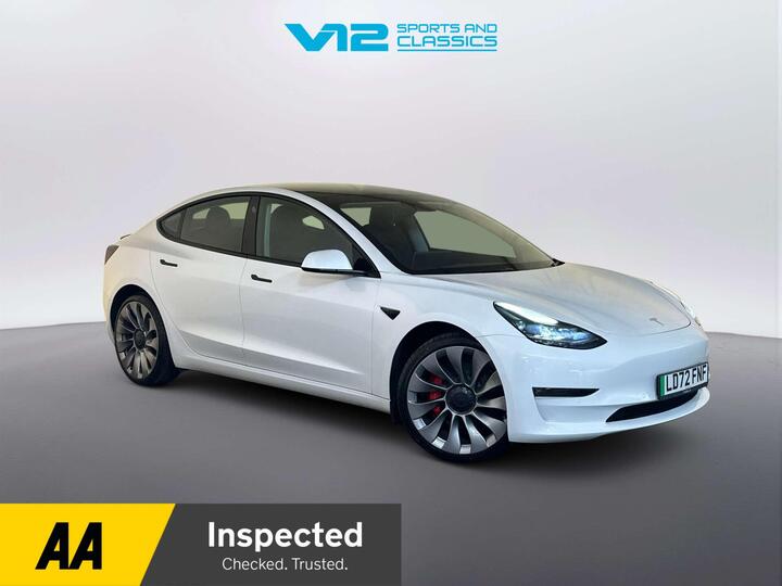 Tesla Model 3 (Dual Motor) Performance Auto 4WDE 4dr (Performance Upgrade)