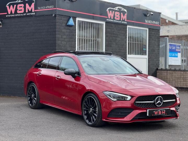 Mercedes-Benz CLA 1.3 CLA180 AMG Line Night Edition (Premium Plus) Shooting Brake 7G-DCT Euro 6 (s/s) 5dr