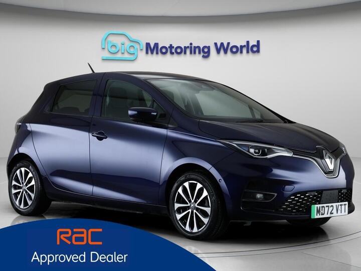 Renault Zoe R135 EV50 52kWh GT Line + Auto 5dr (Rapid Charge)