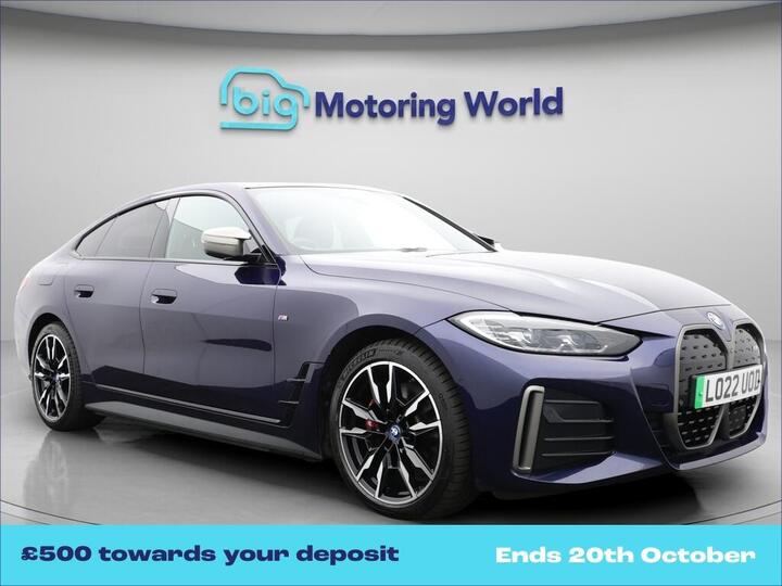 BMW I4 M50 83.9kWh Gran Coupe Auto 4WD 5dr