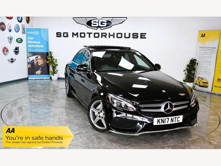 Mercedes-Benz C-CLASS 2.1 C220d AMG Line (Premium Plus) G-Tronic+ Euro 6 (s/s) 4dr