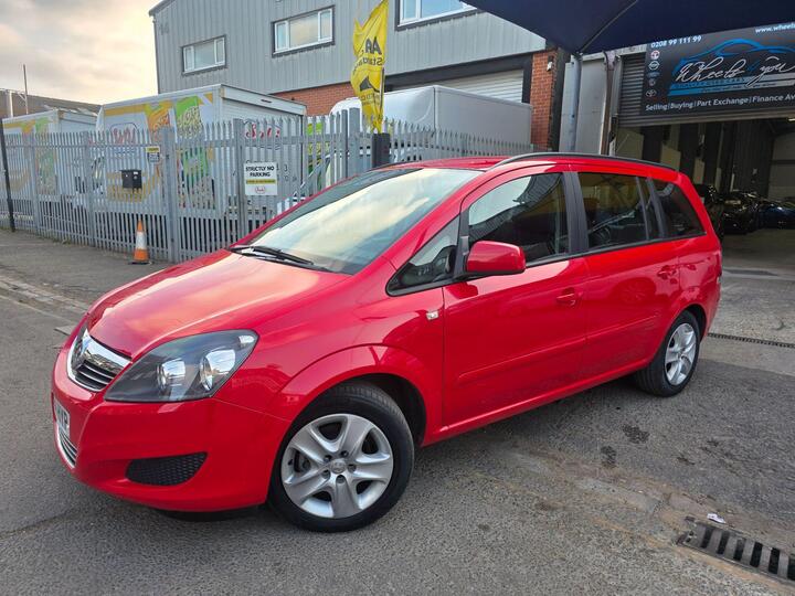 Vauxhall Zafira 1.8 16V Exclusiv Euro 5 5dr