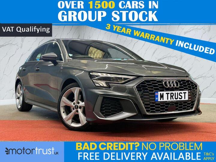Audi A3 1.5 TFSI 35 S Line Sportback Euro 6 (s/s) 5dr