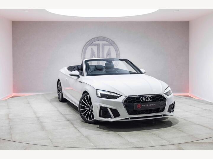 Audi A5 Cabriolet 2.0 TFSI 40 S Line S Tronic Euro 6 (s/s) 2dr Audi A5 Cabriolet 2.0 TFSI 40 S Line S Tronic Euro 6 (s/s) 2dr