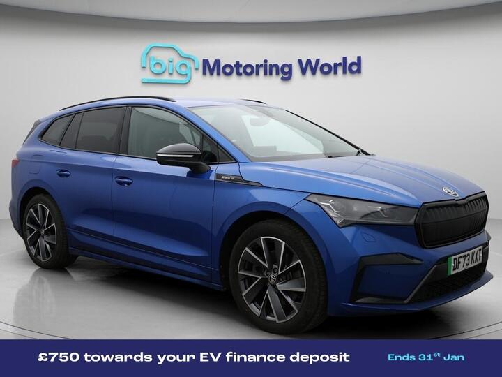Skoda Enyaq 82kWh 80x SportLine Plus Auto 4WD 5dr (DC135kW)