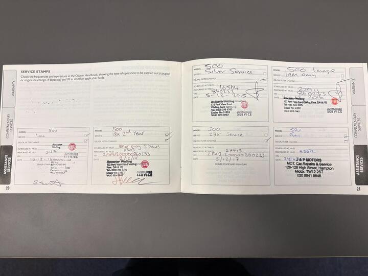 Fiat 500 1.2 Lounge Euro 5 (s/s) 3dr