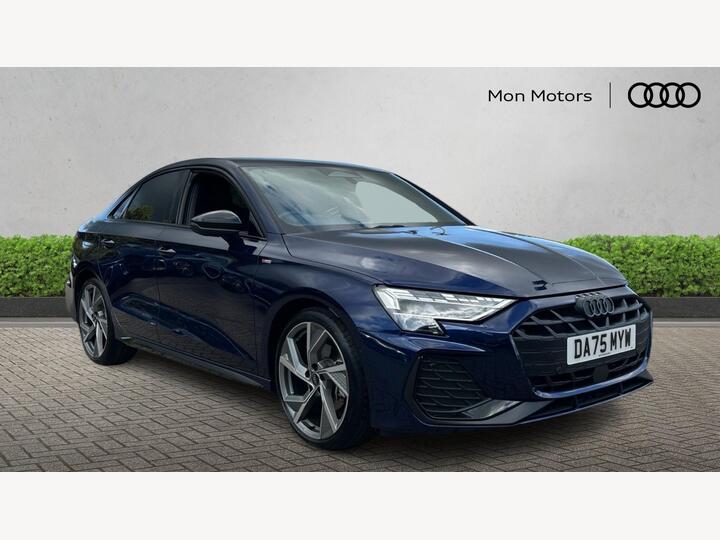 Audi A3 Saloon 1.5 TFSI Black Edition S Tronic Euro 6 (s/s) 4dr
