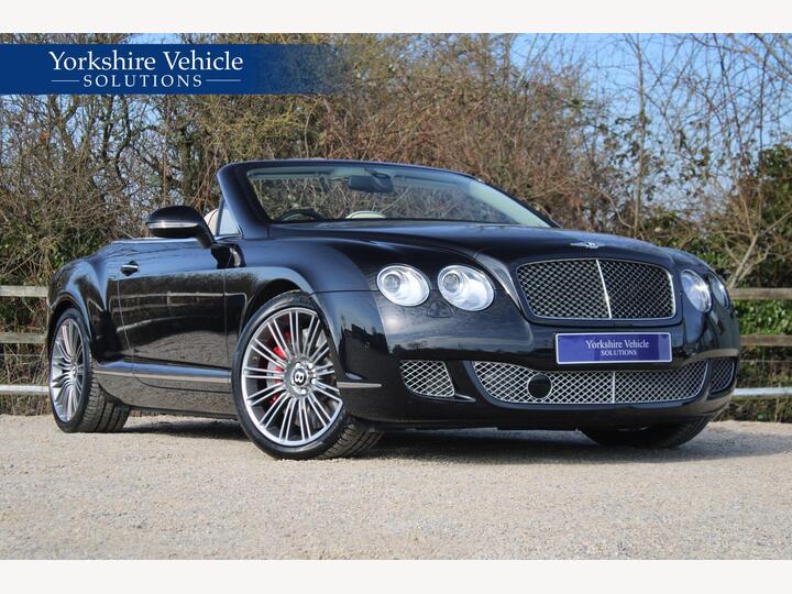 Bentley Continental 6.0 W12 GTC Speed Auto 4WD Euro 4 2dr