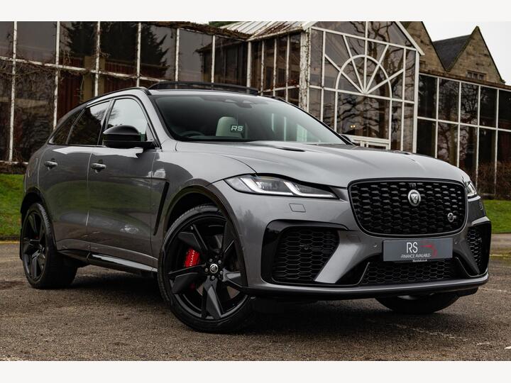 Jaguar F-PACE 5.0 P550 V8 SVR Quickshift AWD Euro 6 (s/s) 5dr Jaguar F-PACE 5.0 P550 V8 SVR Quickshift AWD Euro 6 (s/s) 5dr