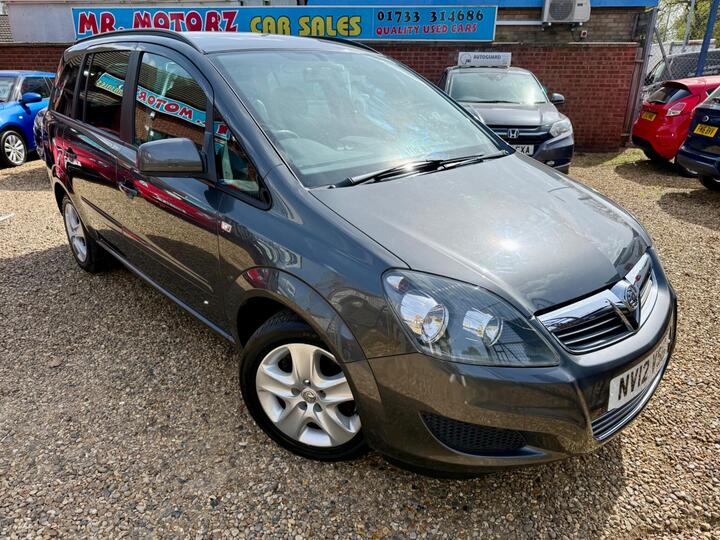 Vauxhall Zafira 1.8 16V Exclusiv Euro 5 5dr (SNav)