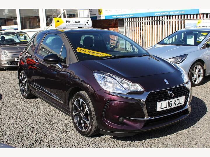 DS AUTOMOBILES DS 3 1.6 BlueHDi Elegance Euro 6 (s/s) 3dr