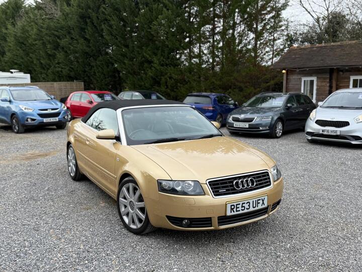 Audi A4 Cabriolet 3.0 Sport Quattro 2dr Audi A4 Cabriolet 3.0 Sport Quattro 2dr