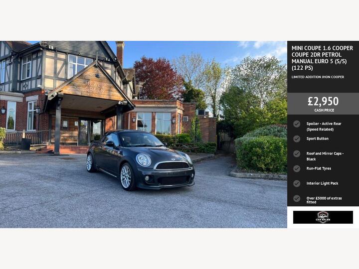 MINI COUPE 1.6 Cooper Euro 5 (s/s) 2dr