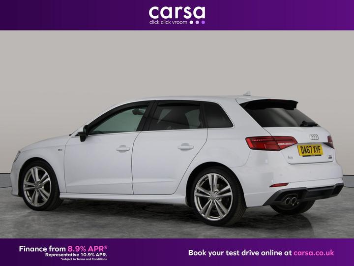 Audi A3 2.0 TDI S Line Sportback S Tronic Quattro Euro 6 (s/s) 5dr