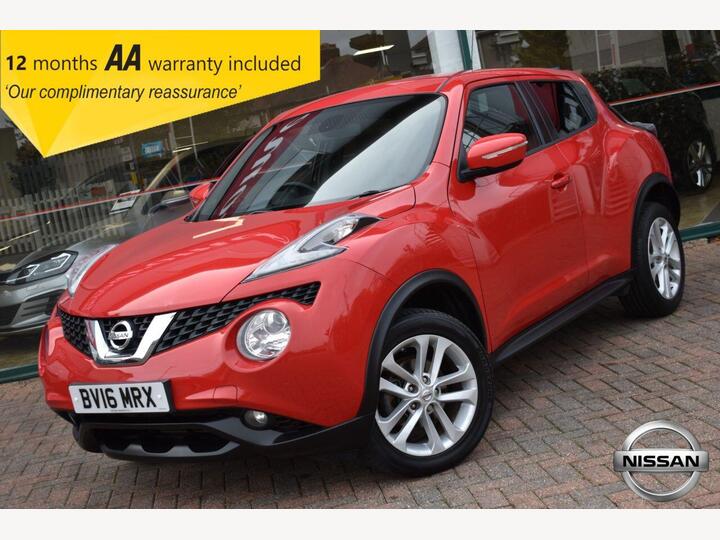 Nissan JUKE 1.2 DIG-T N-Connecta Euro 6 (s/s) 5dr