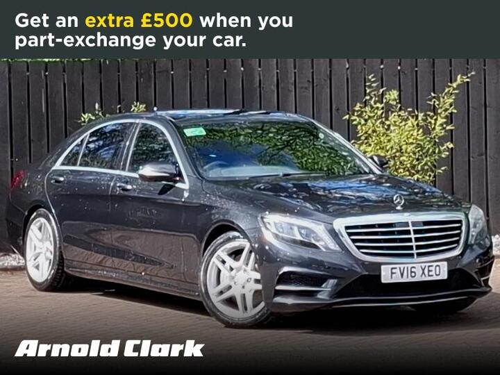Mercedes-Benz S Class 3.0 S350Ld V6 AMG Line (Executive) G-Tronic+ Euro 6 (s/s) 4dr