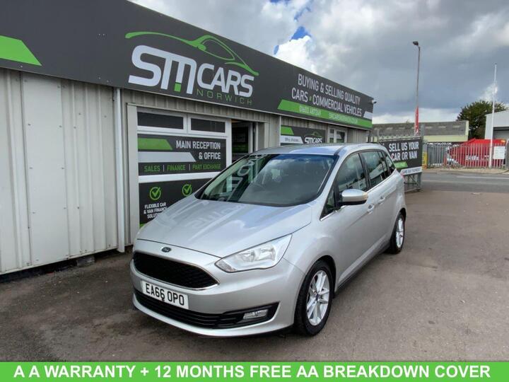 Ford GRAND C-MAX 1.5 TDCi Zetec Euro 6 (s/s) 5dr